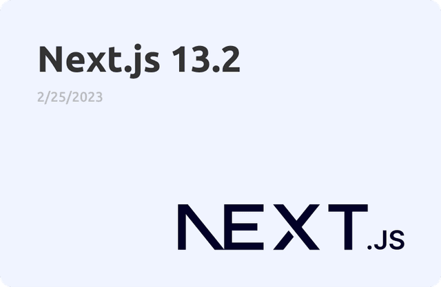 Next.js 13.2